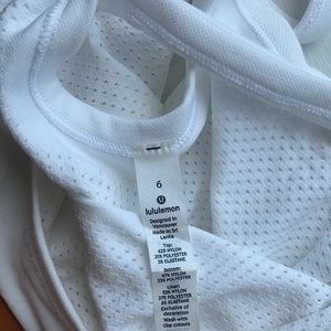 Never worn, white Lululemon dress